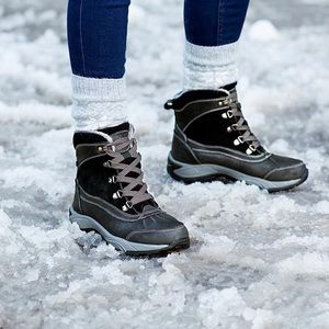 Kodiak Renee Black Insulated Snow Boots